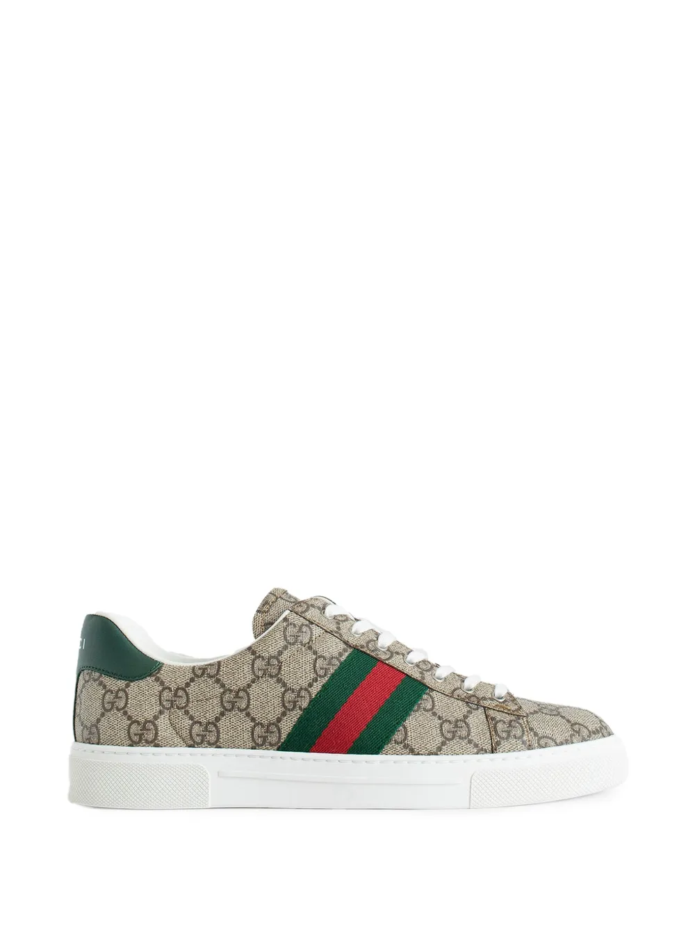 Gucci Ace monogram sneakers - Nude