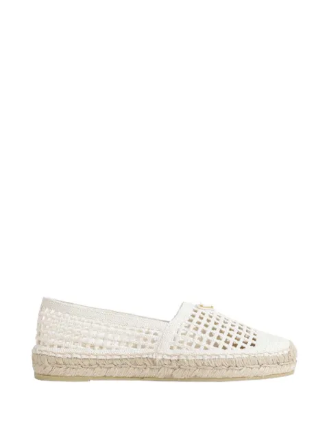 Prada crochet espadrilles