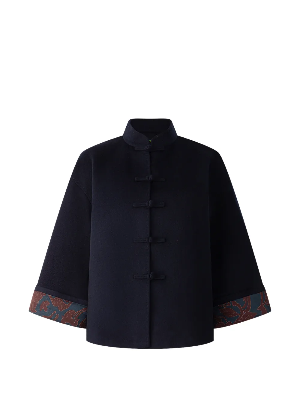 Shanghai Tang Tang frog-fastening jacket - Blau