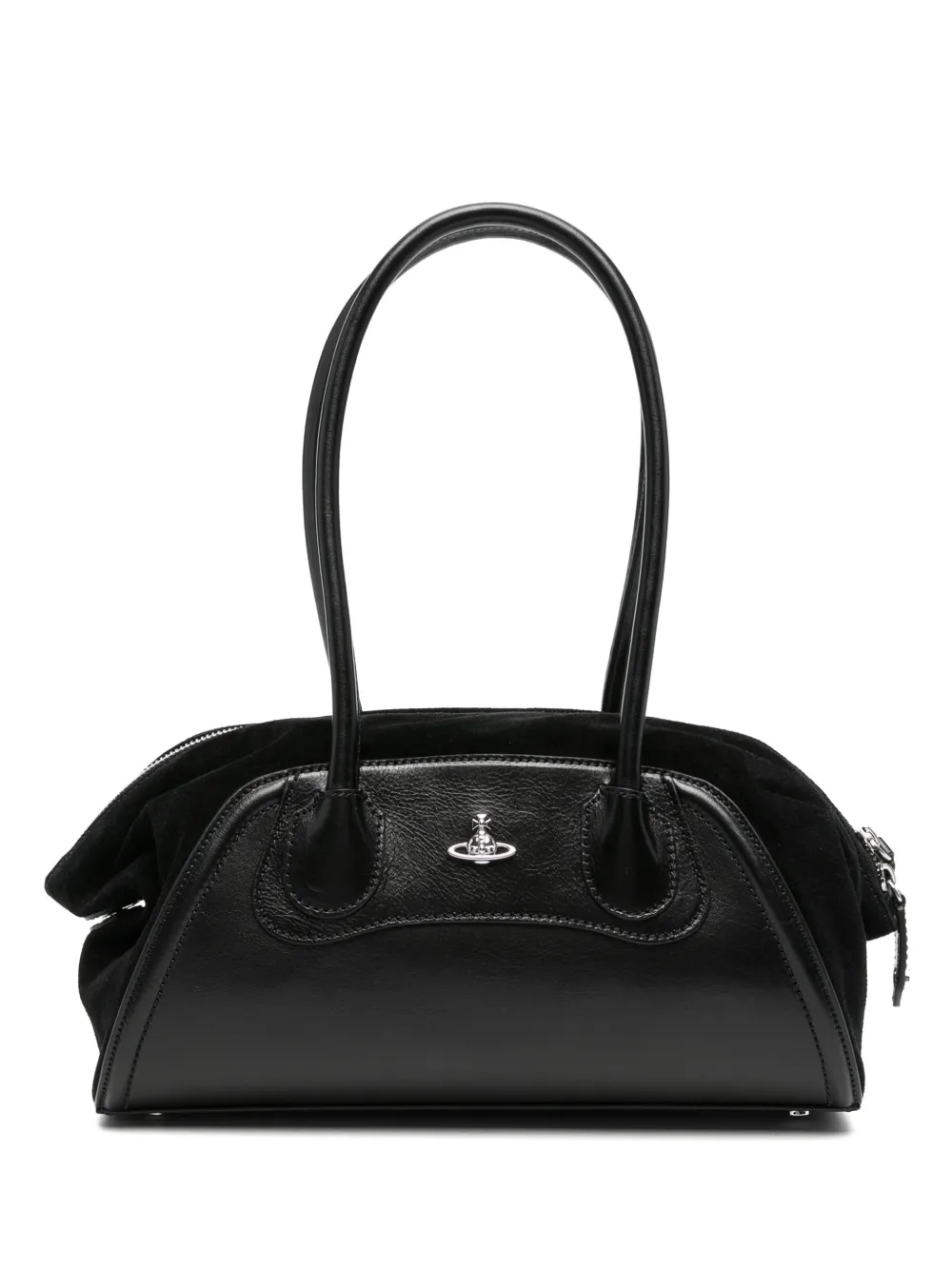 Vivienne Westwood small Shirley Orb shoulder bag - Black