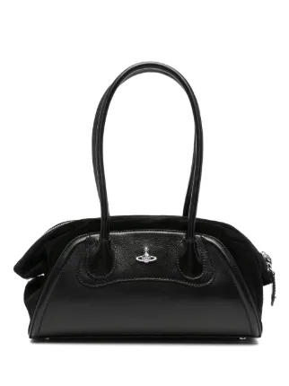 Vivienne Westwood Small Shirley Orb Shoulder Bag | Black | FARFETCH