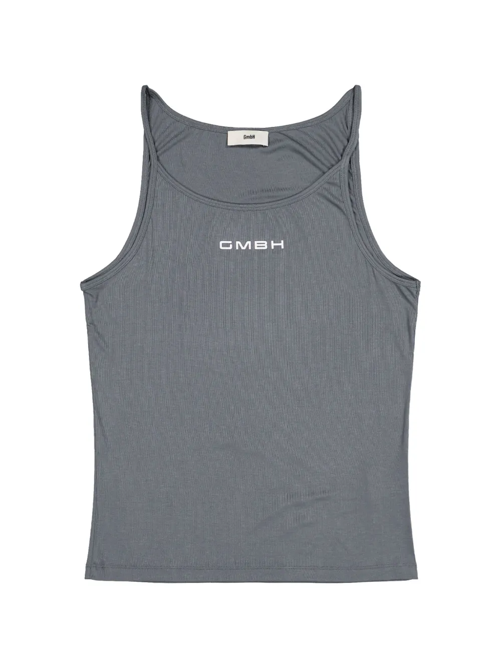 GmbH logo-print tank top - Grau