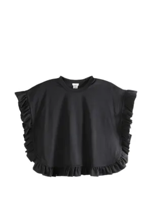 Noir Kei Ninomiya チュールレイヤー トップ | ブラック | FARFETCH JP