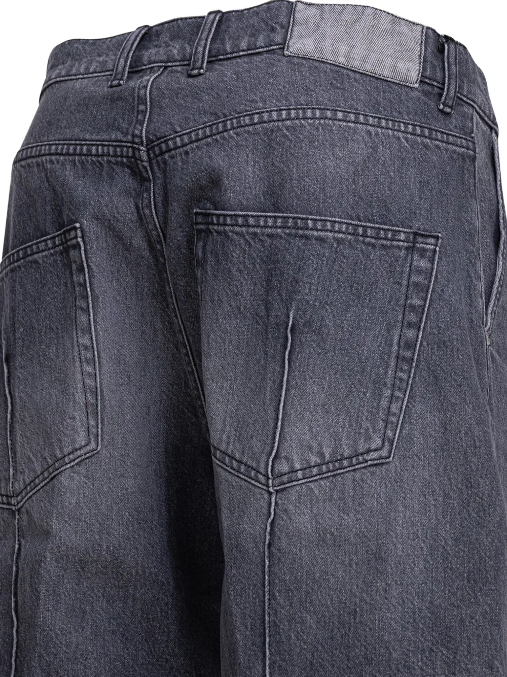 mfpen Ceremony stonewashed shorts Grijs