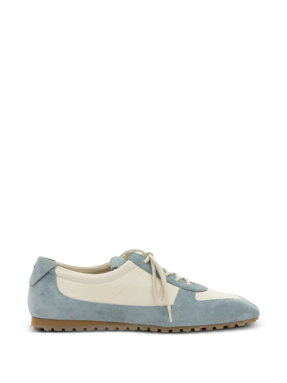 Aeyde Uma suede-panelled sneakers - Blu