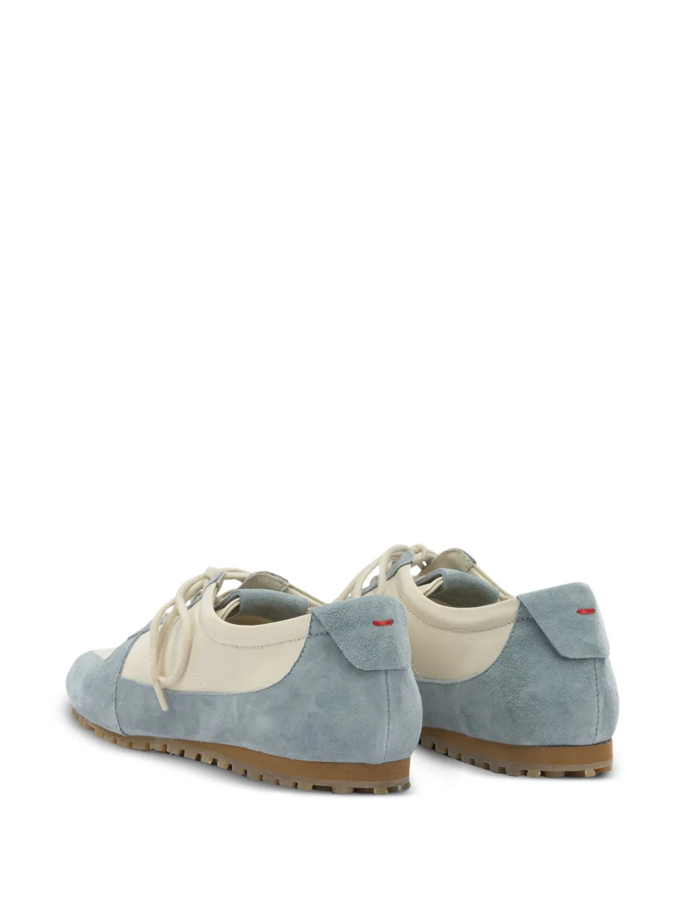 Aeyde Uma sneakers met suède vlakken Blauw