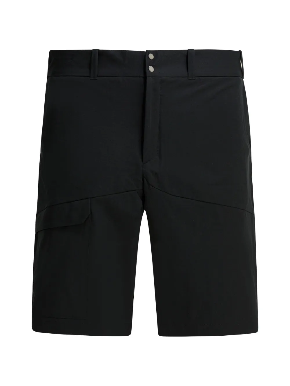 Houdini Sportswear M's Go logo-embroidered cargo shorts - Nero
