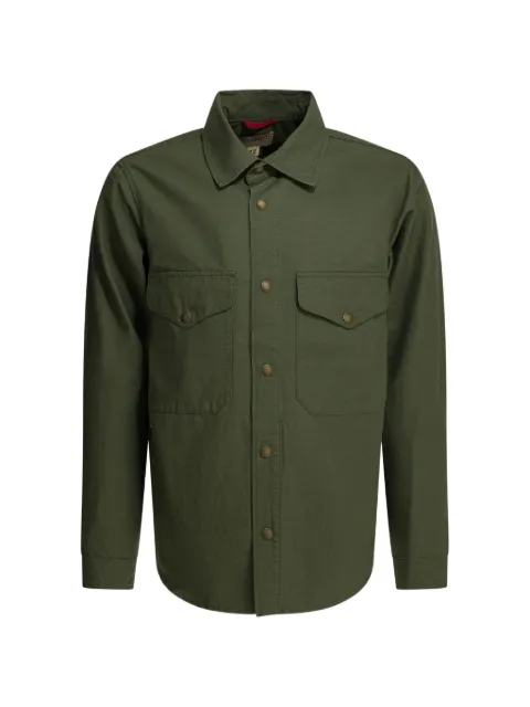 Ceccarelli Country ripstop-texture flap-pocket shirt