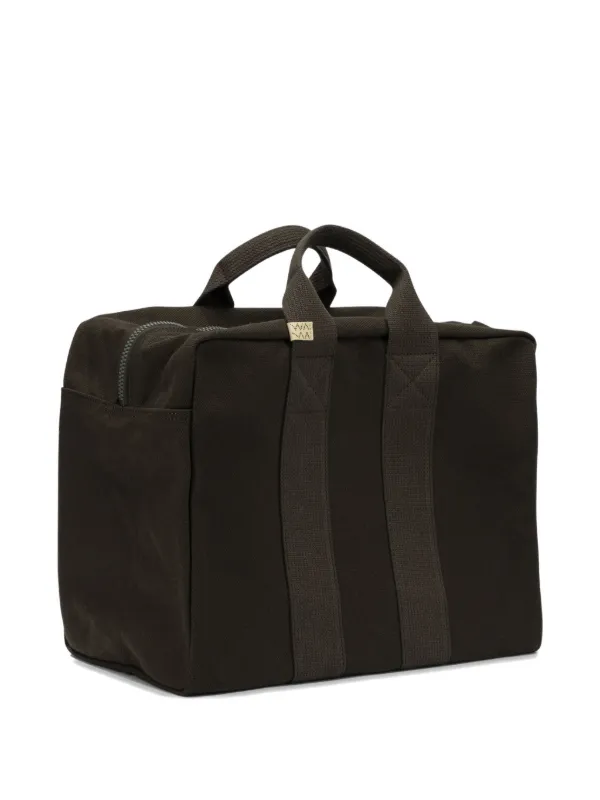 Visvim Medium Canvas Plura zip-top Tote Bag | Brown | FARFETCH