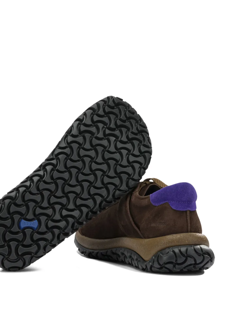 BIRKENSTOCK 1774 Stroedt sneakers met suède vlakken Bruin