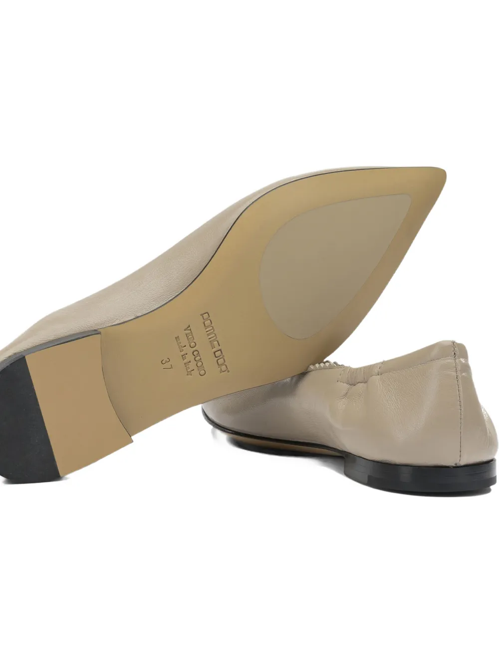 Pomme D´Or Ingrid pointed-toe ballet flats Beige