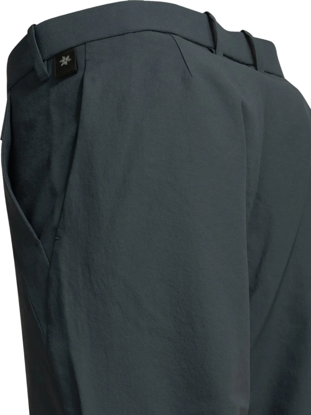 Goldwin Straight broek met riemlussen Grijs