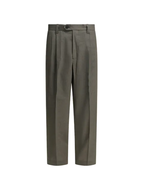 mfpen pleated wool trousers