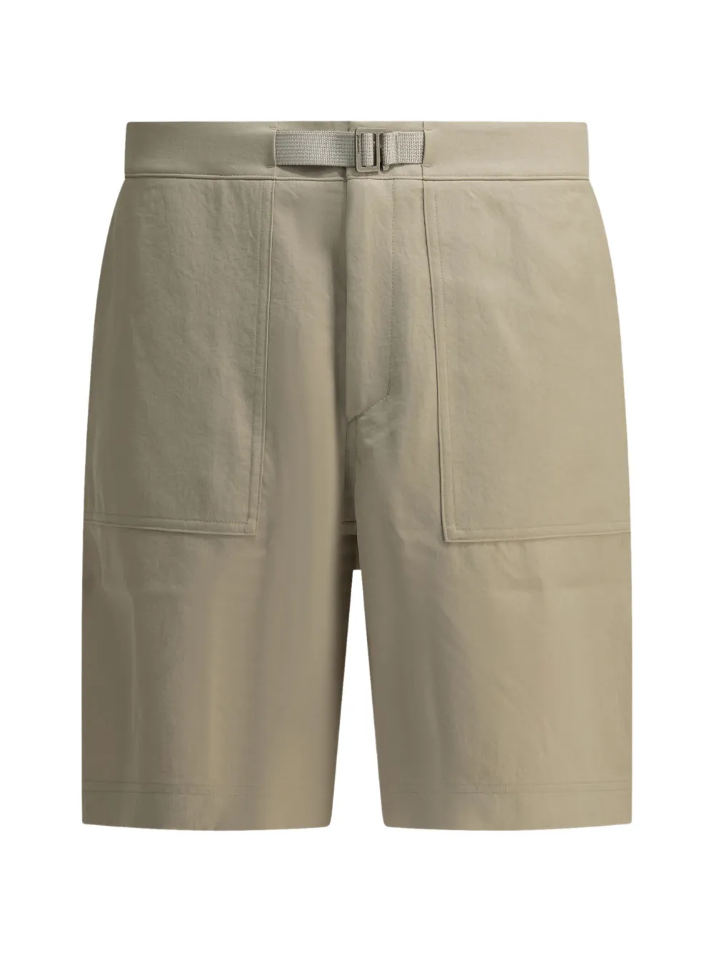 Houdini Sportswear Corespun Chore shorts met opgestikte zak en ceintuur Beige