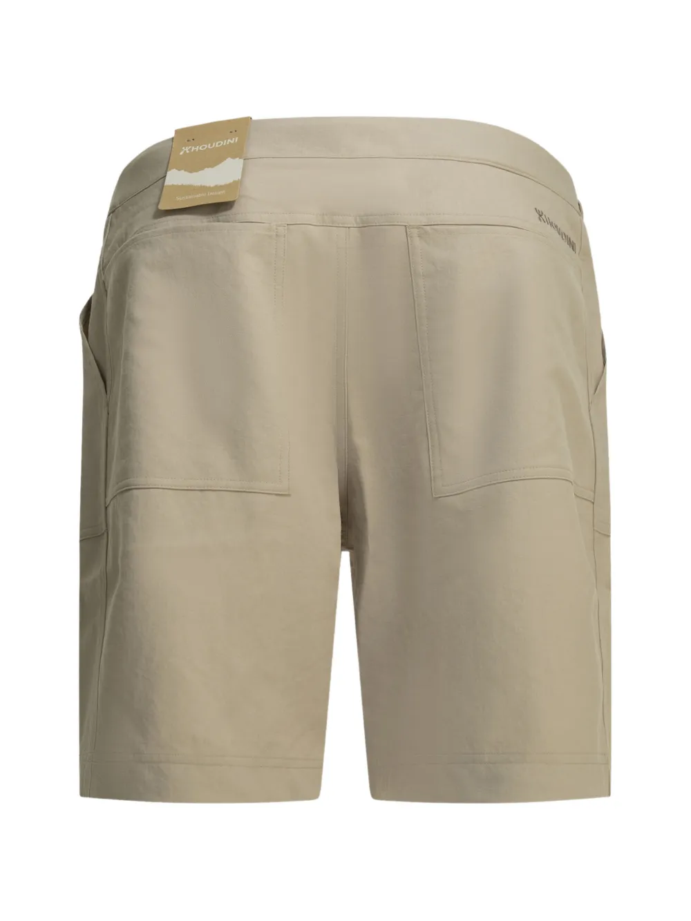 Houdini Sportswear Corespun Chore shorts met opgestikte zak en ceintuur Beige
