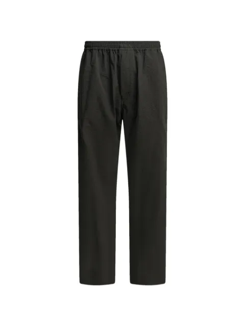 Goldwin Screen seersucker-texture elasticated-waistband trousers