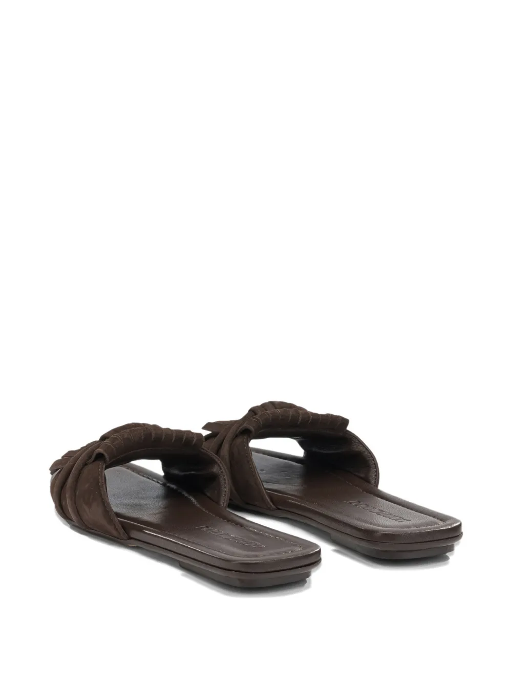 Pomme D´Or Glenn fringe-detail knotted sandals Bruin