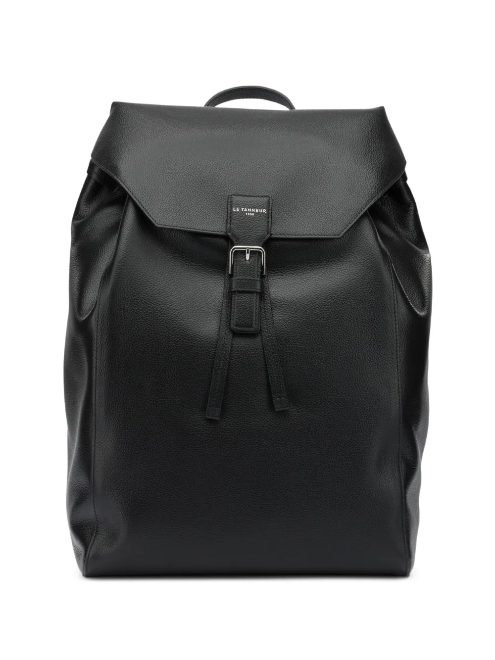 Le Tanneur Emile buckle-detail full-grain backpack - Nero