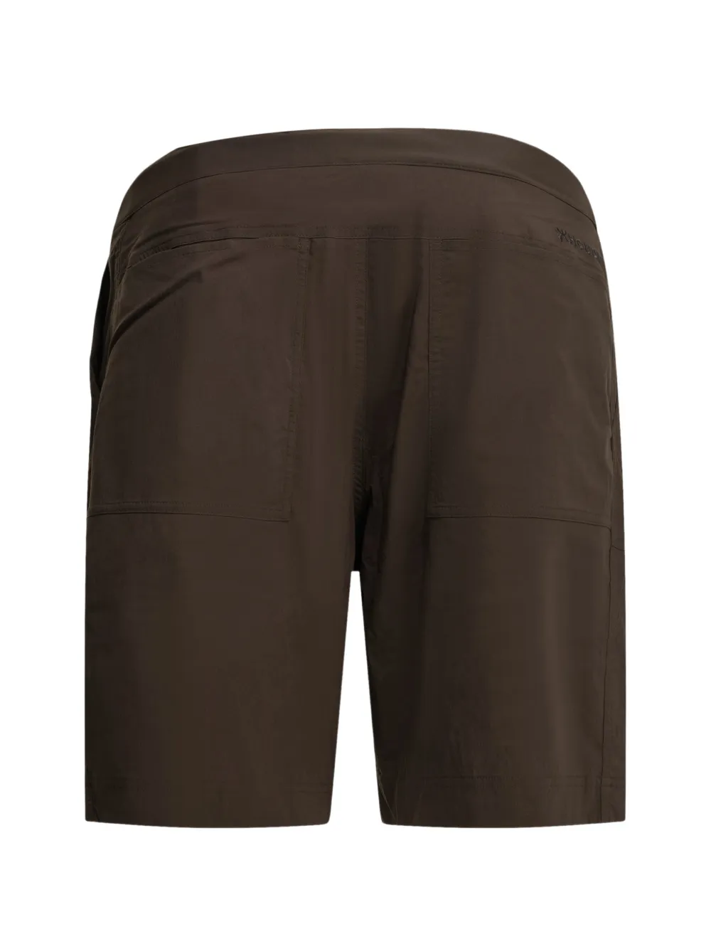 Houdini Sportswear Liquid Chore shorts met opgestikte zak Bruin