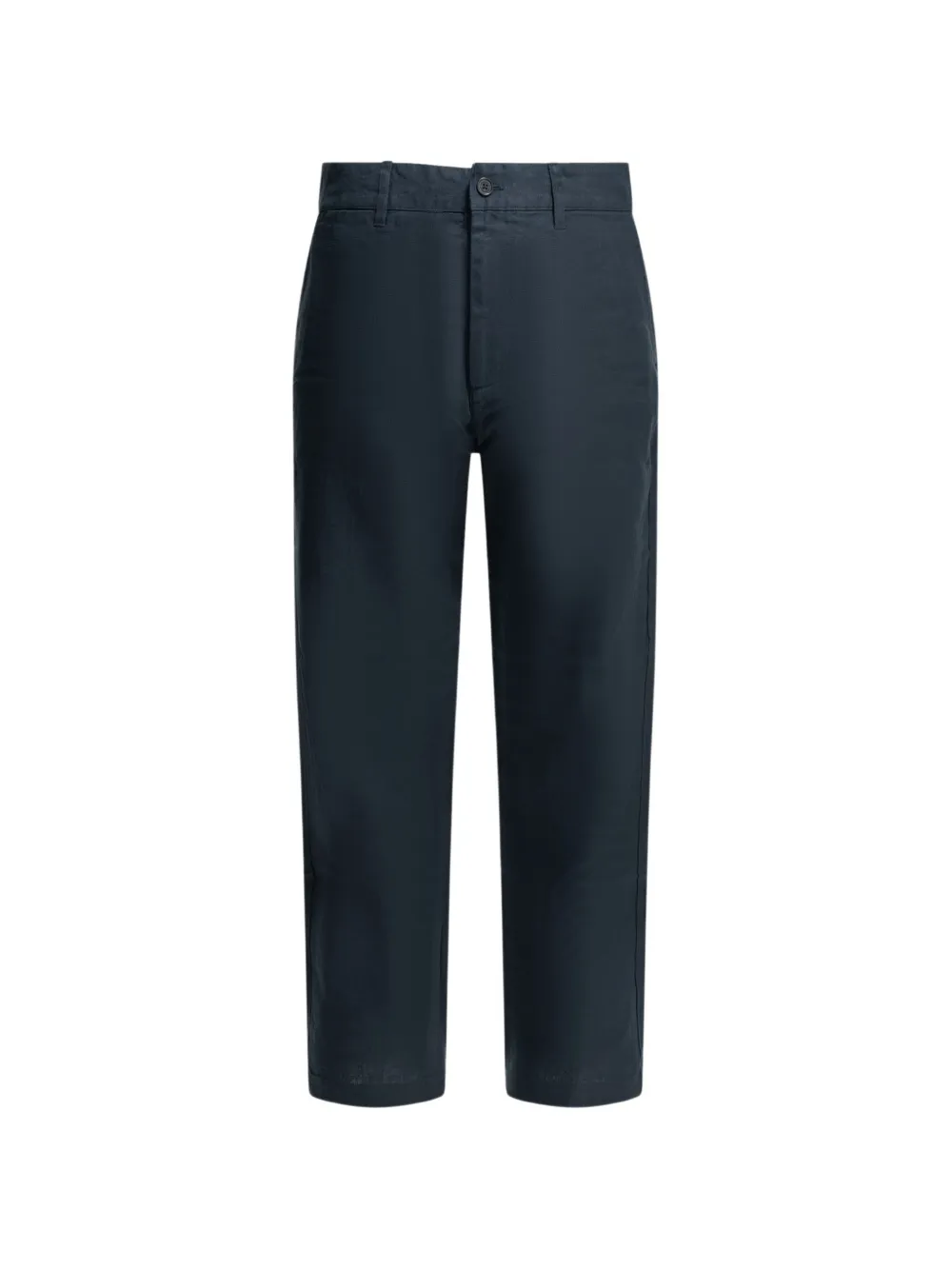 NN07 Aden straight-leg linen chinos - Blu
