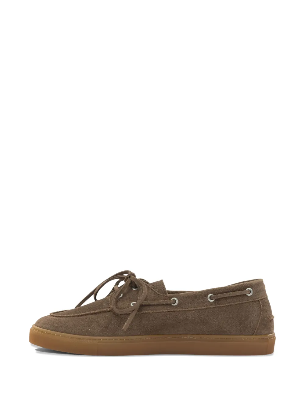 Copenhagen Studios suede lace-up boat shoes Bruin