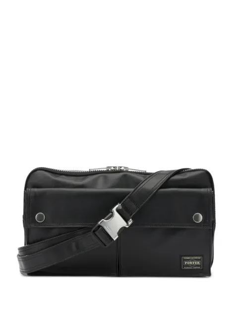 Porter-Yoshida & Co. Free Style logo-patch buckle-fastening belt bag