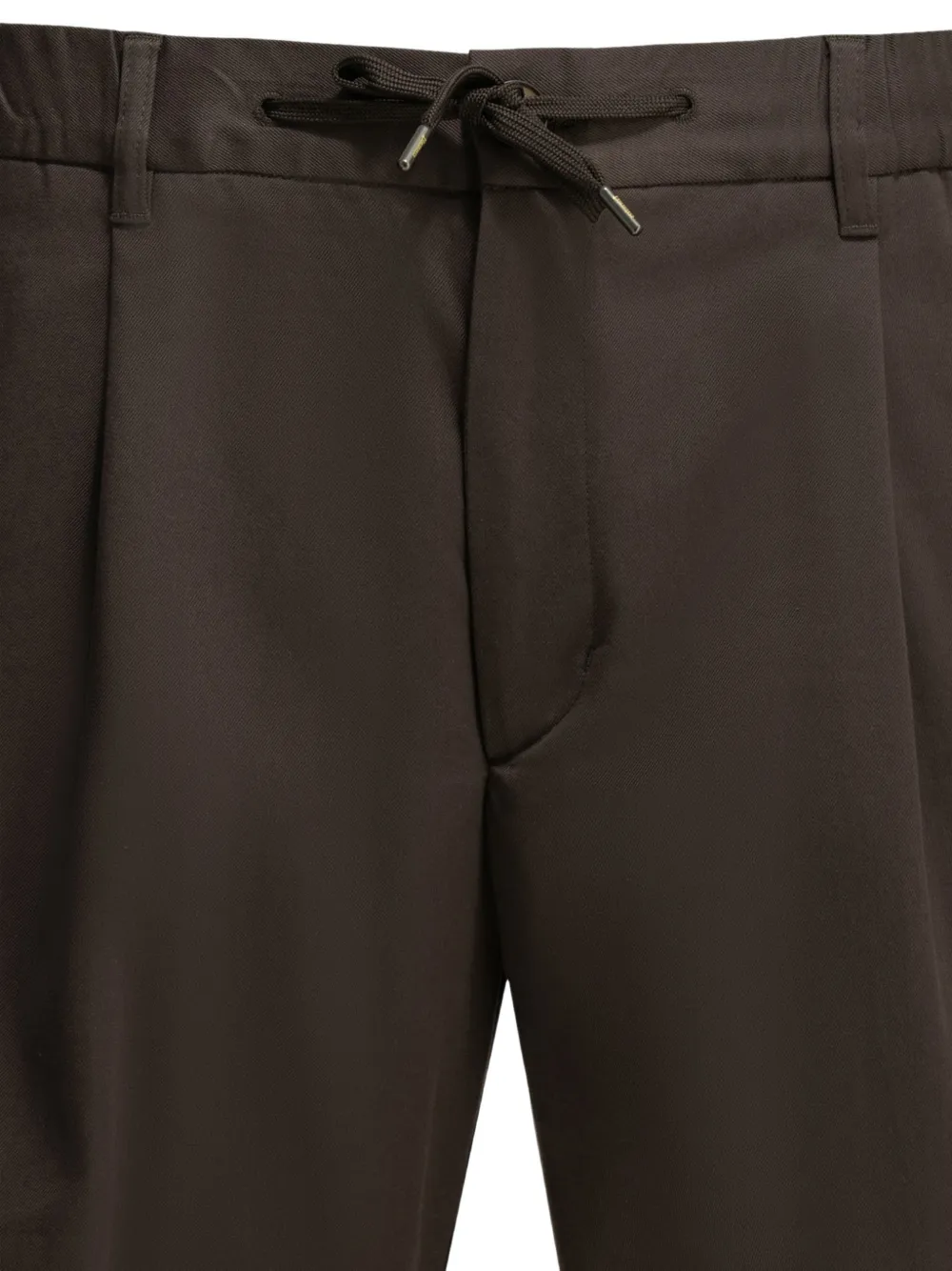 Herno Geplooide cargo shorts Bruin