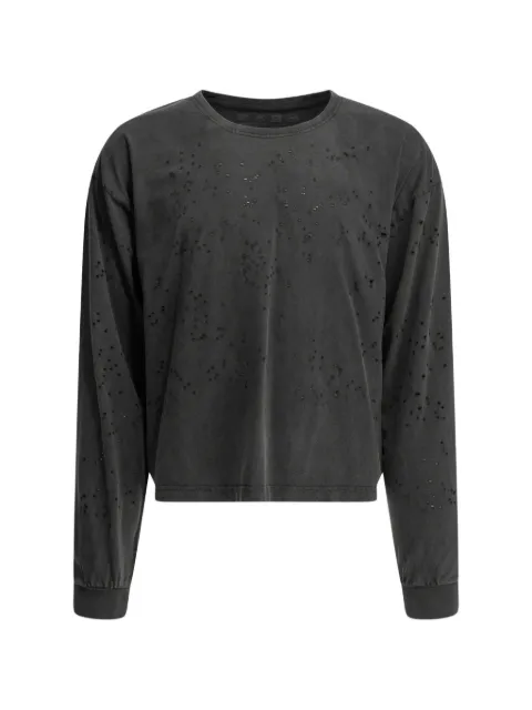 mfpen distressed long-sleeve T-shirt