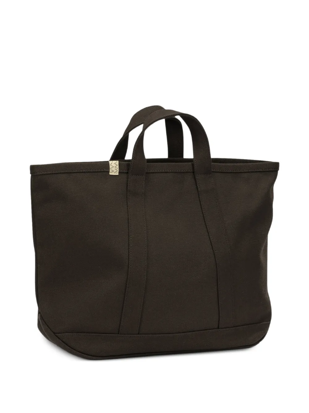 visvim Rime katoenen shopper met logo-detail Bruin