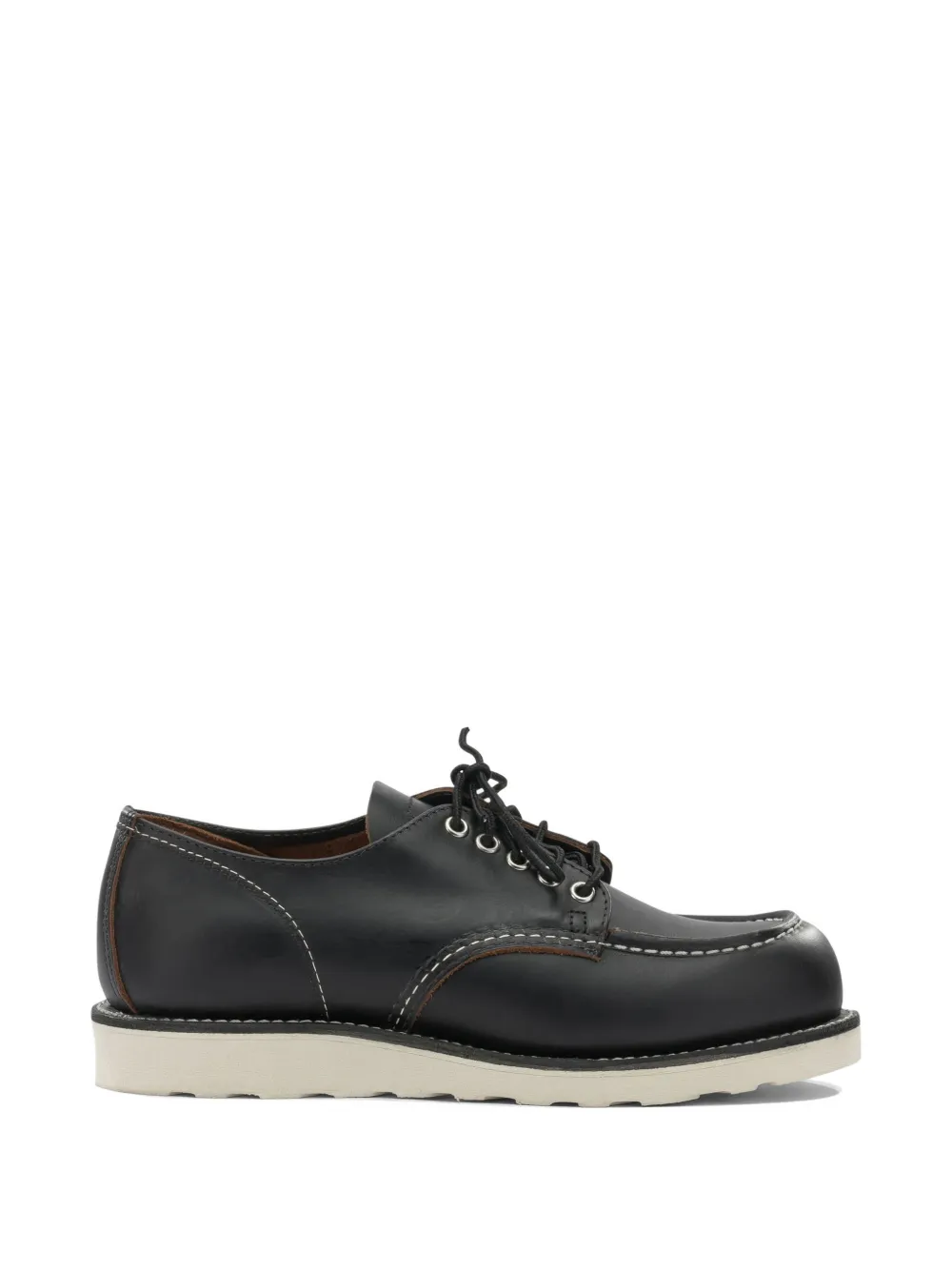 Red Wing Shoes contrast-stitch lace-up boat shoes - Schwarz