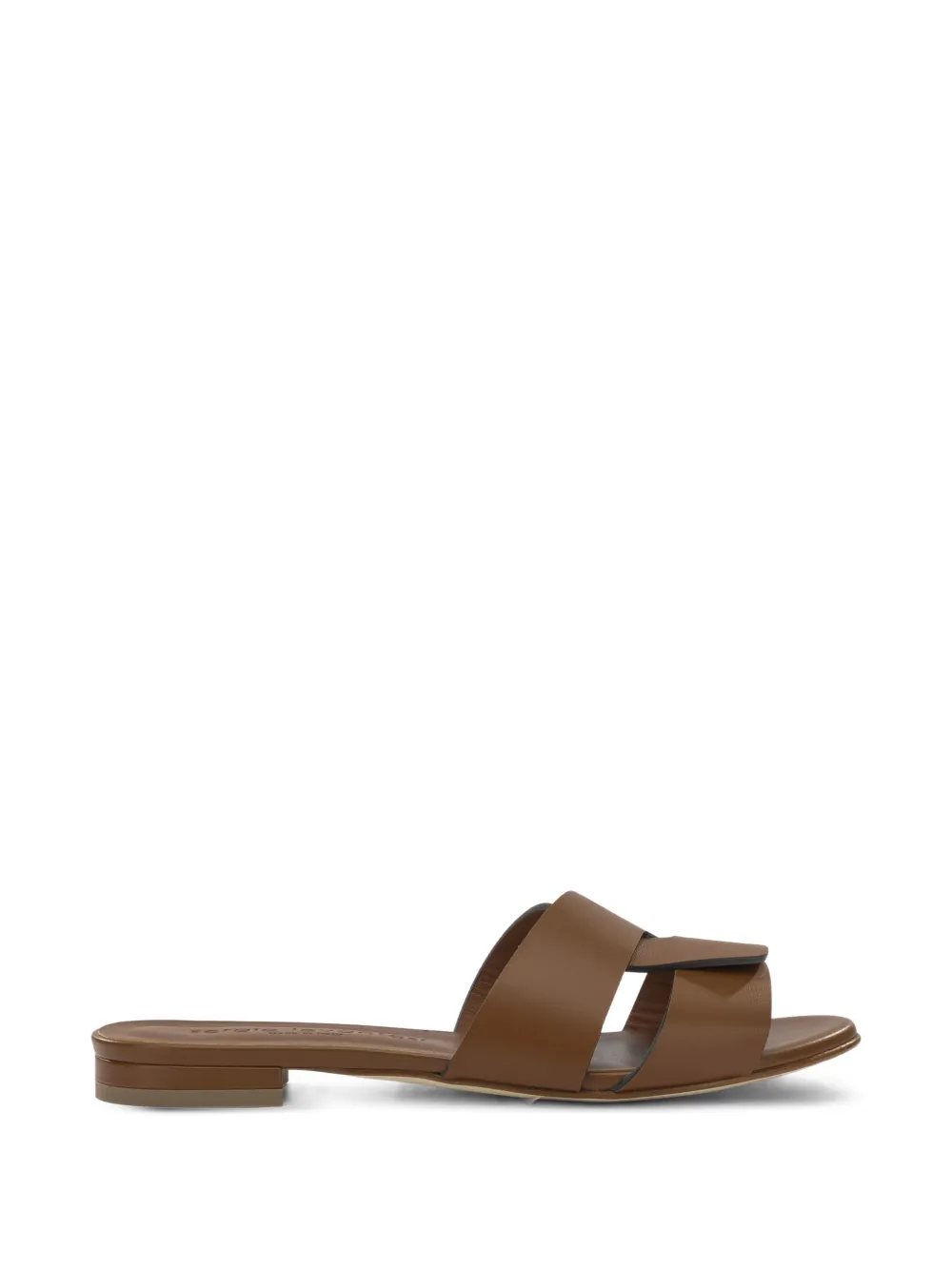 Sergio Levantesi Aria6 Tryde cut-out leather sandals Bruin