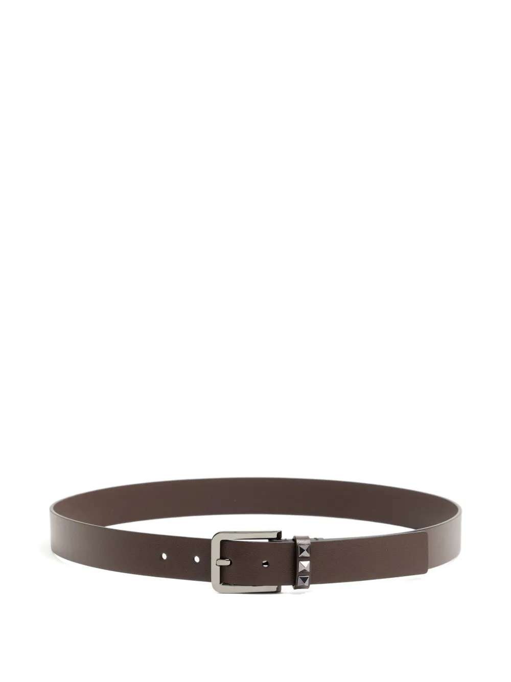 Valentino Garavani Rockstud Gürtel 30mm - Braun