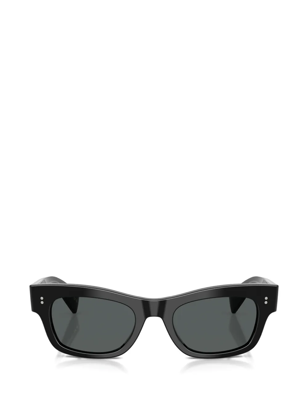 Oliver Peoples rectangle-frame sunglasses - Schwarz
