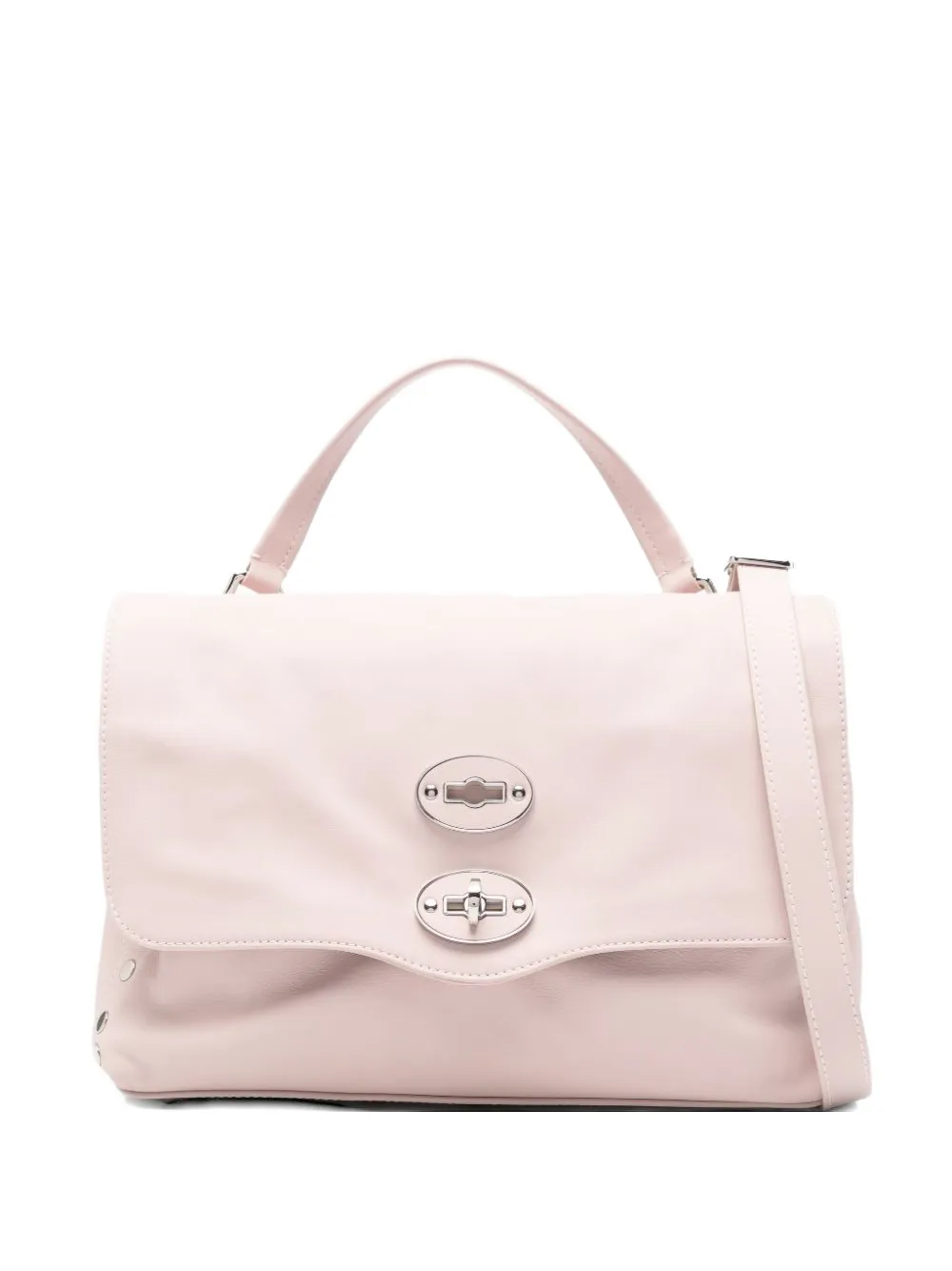 Zanellato small Postina® studded leather tote bag - Rosa