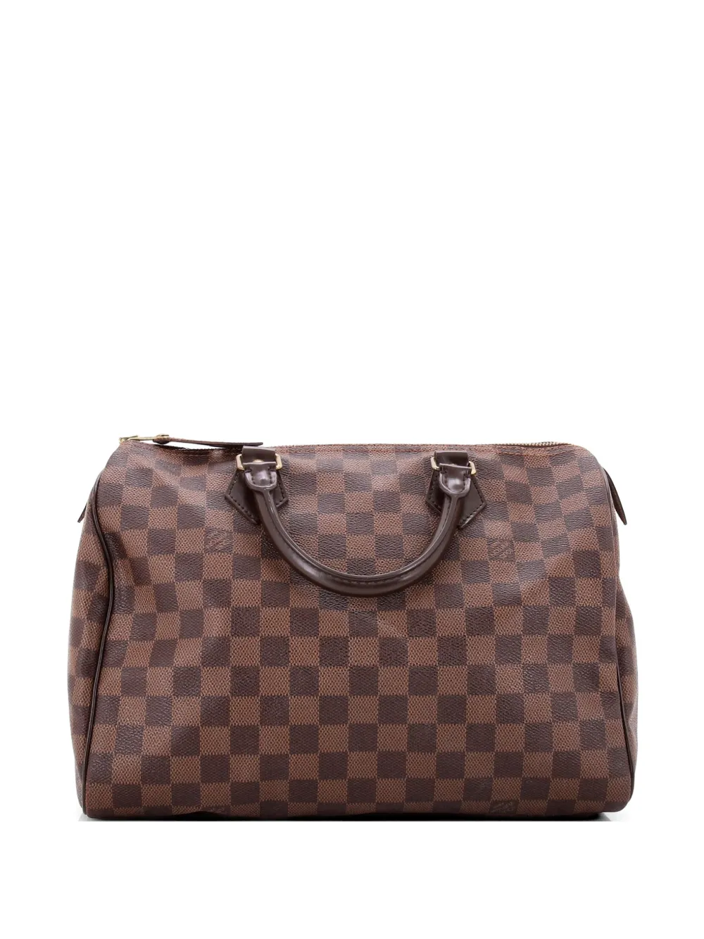 Louis Vuitton Pre-Owned Speedy Damier Satchel-Tasche 30cm - Braun