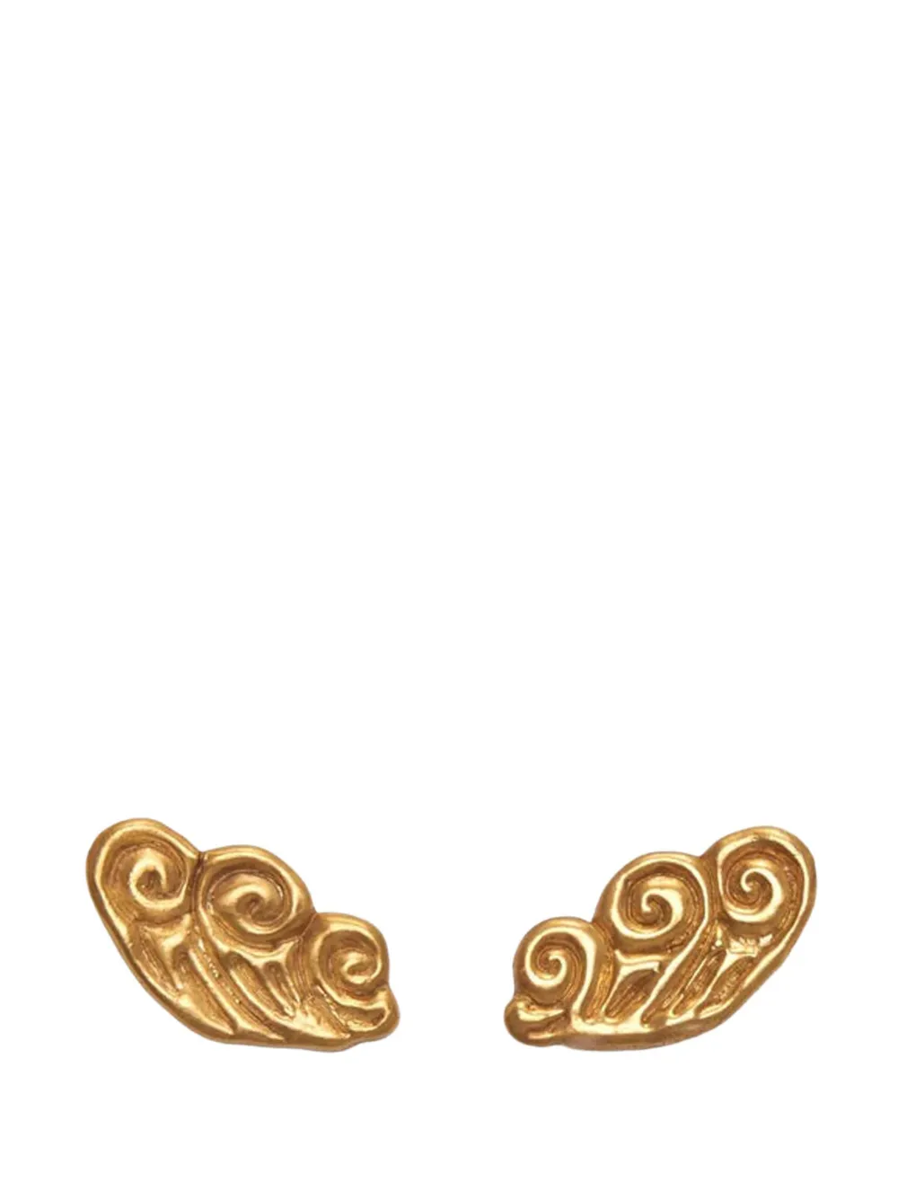 Labelled Jewellery Wave earrings - Oro