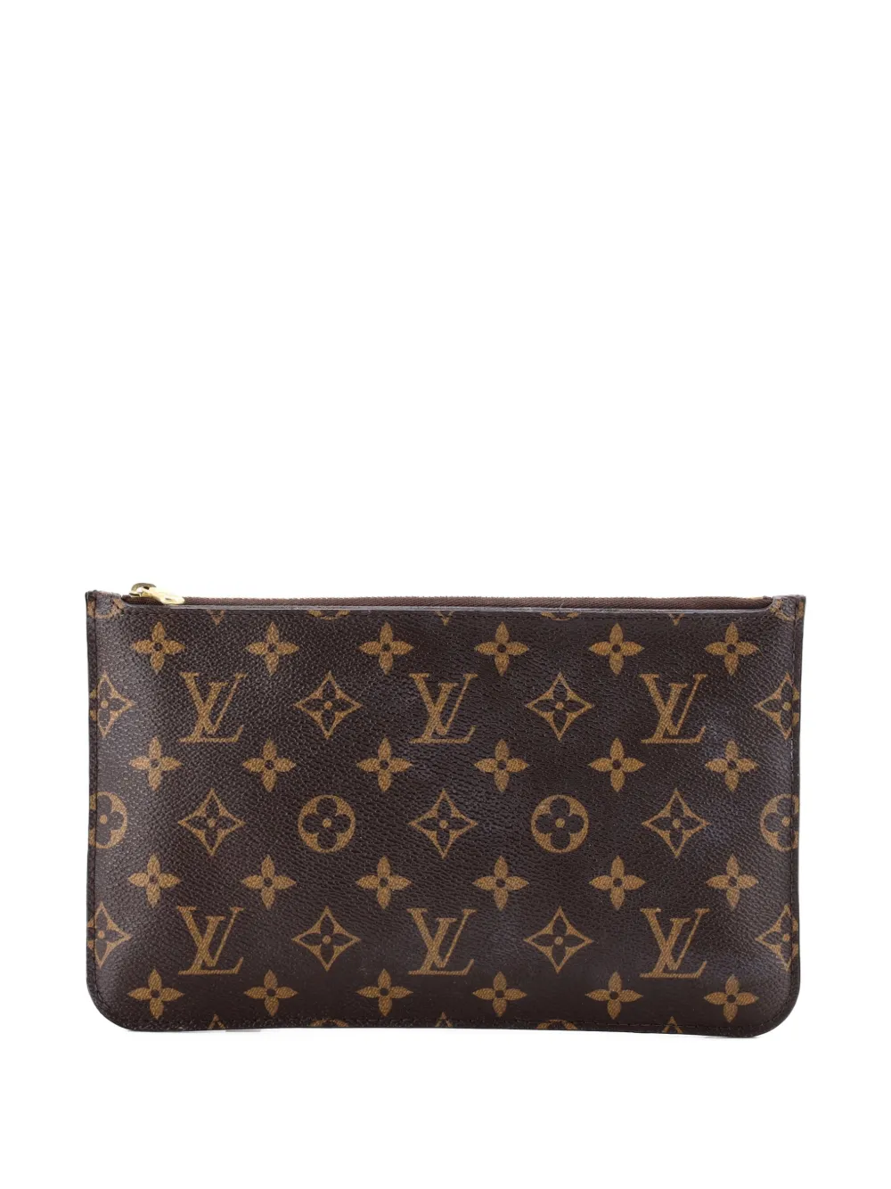 Louis Vuitton Pre-Owned Neverfull Pochette Monogram Canvas Large pouch - Marrone