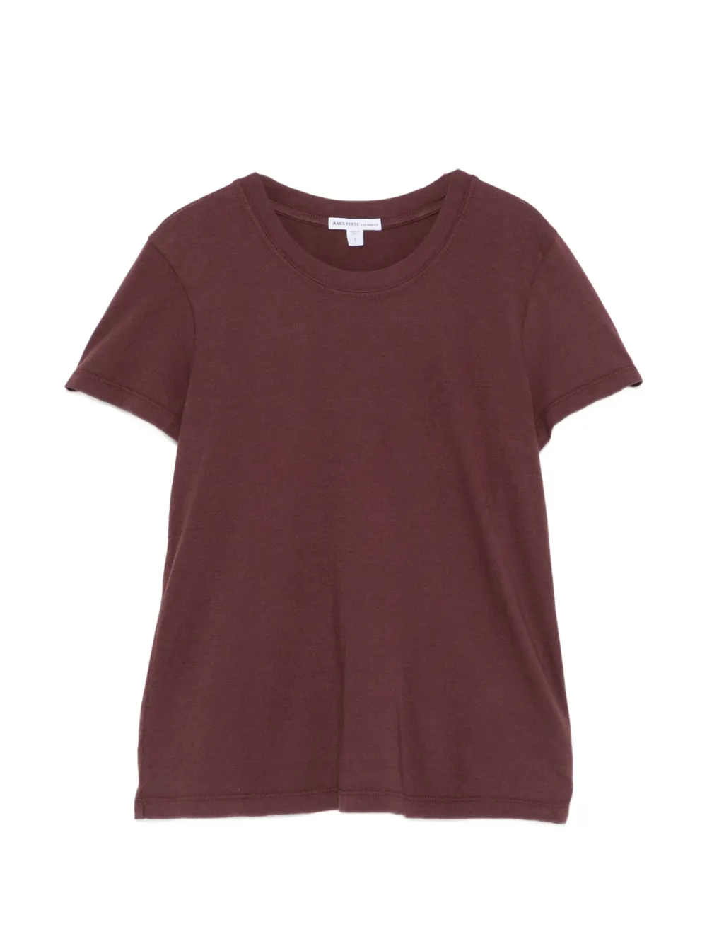 James Perse short-sleeve crew-neck T-shirt - Rosso