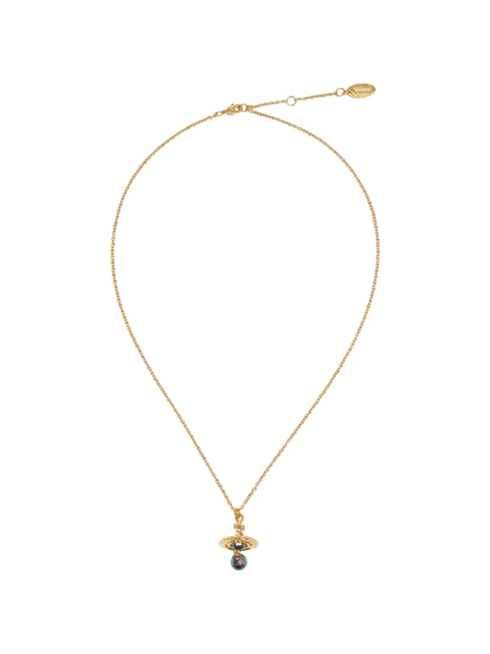 Vivienne Westwood Aleksa orb necklace - Gold