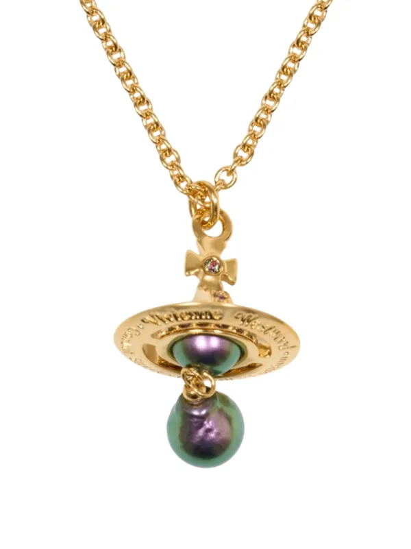 Vivienne Westwood Aleksa Orb Necklace | Gold | FARFETCH