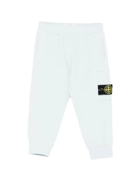 Stone Island Junior pants con parche de brújula