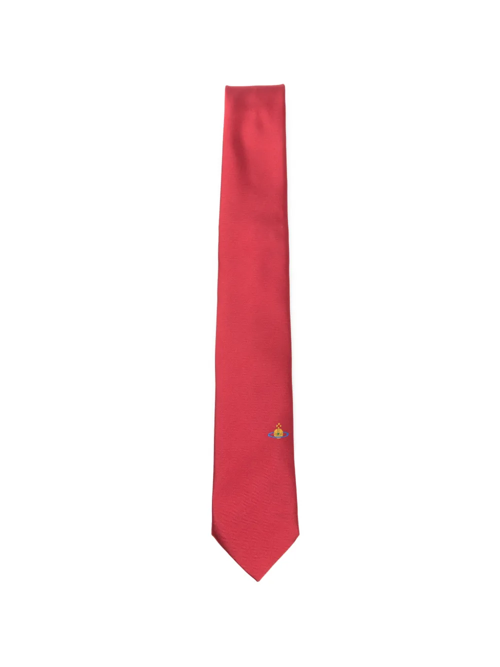 Vivienne Westwood Orb pointed tie - Red