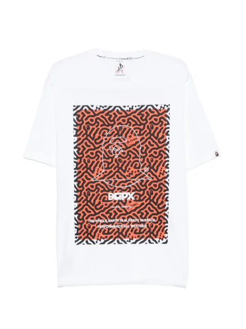 A BATHING APE® graphic-print drawstring T-shirt