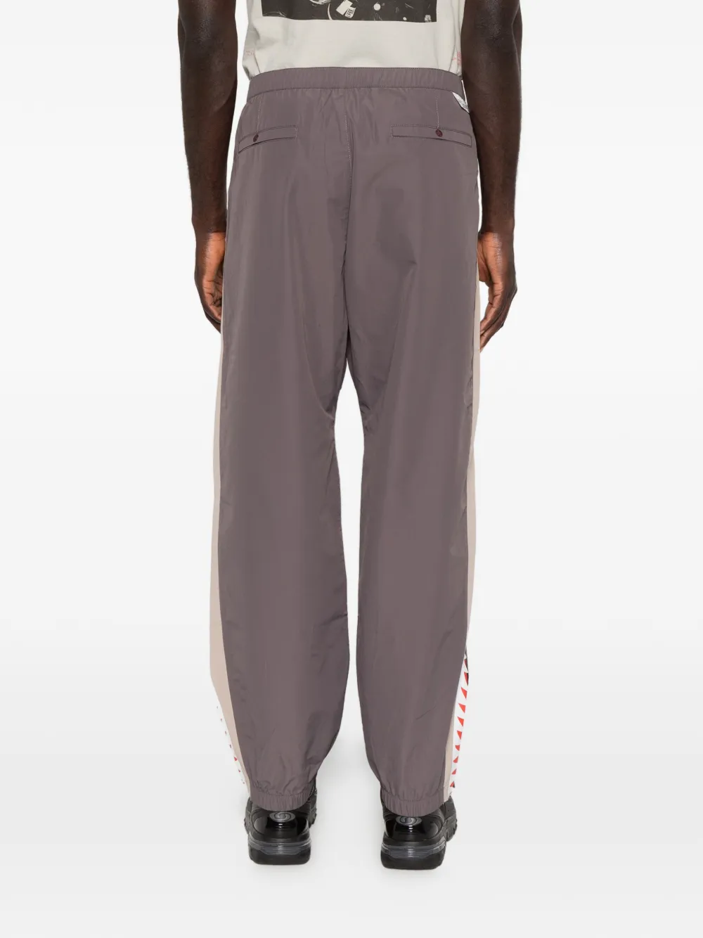 A BATHING APE x Kazuki Kuraishi trainingsbroek met elastische manchetten Grijs