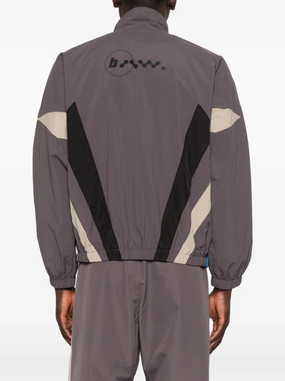 A BATHING APE x Kazuki Kuraishi jack met lange mouwen Grijs