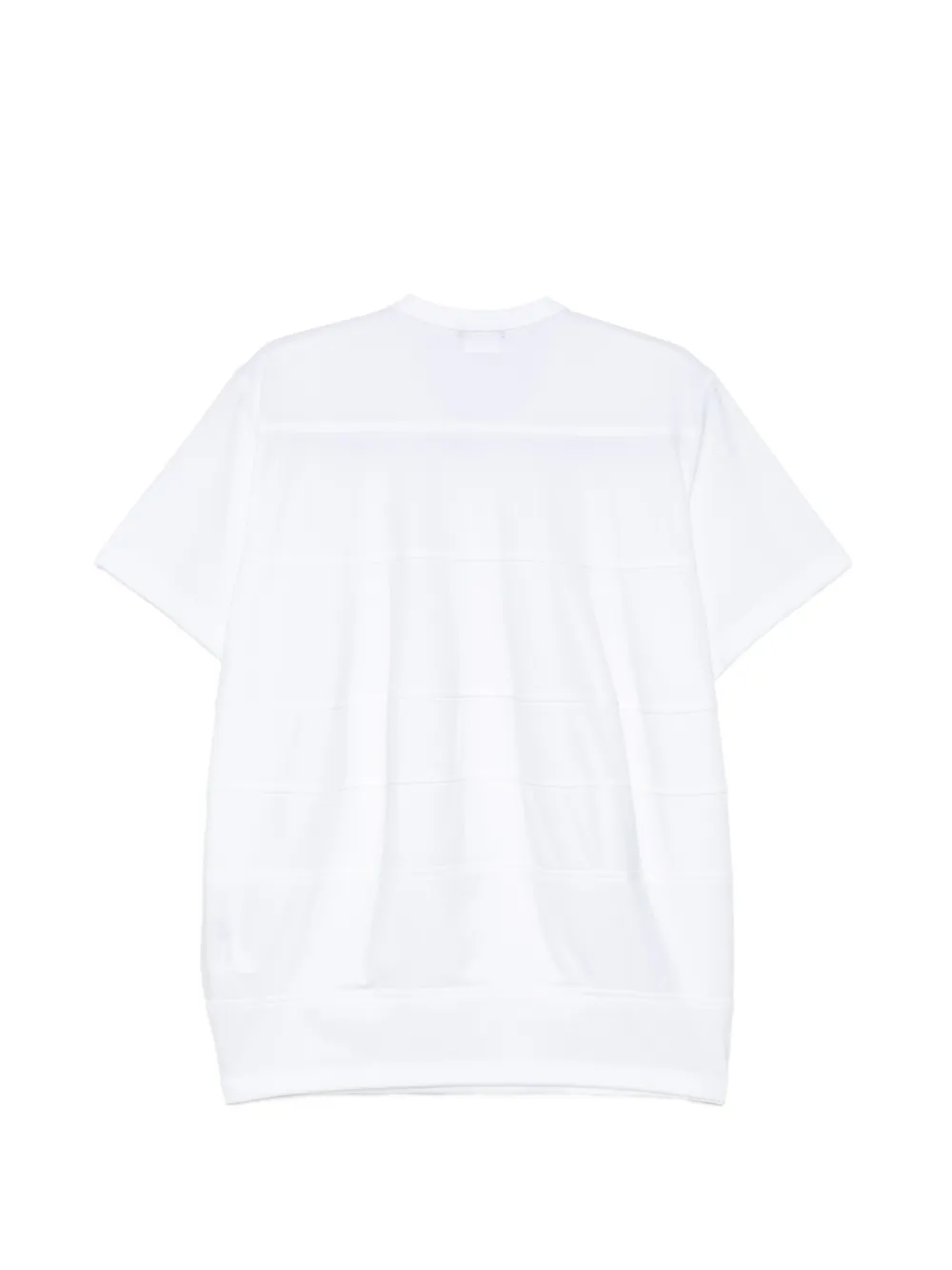 Comme Des Garçons T-shirt met vlakken Wit