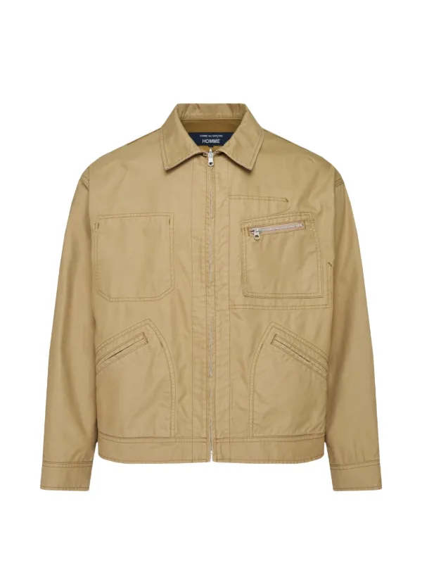 Comme Des Garçons Homme ジップアップ ポケット ジャケット