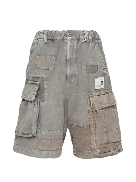 Maison MIHARA YASUHIRO Repaired cotton cargo shorts