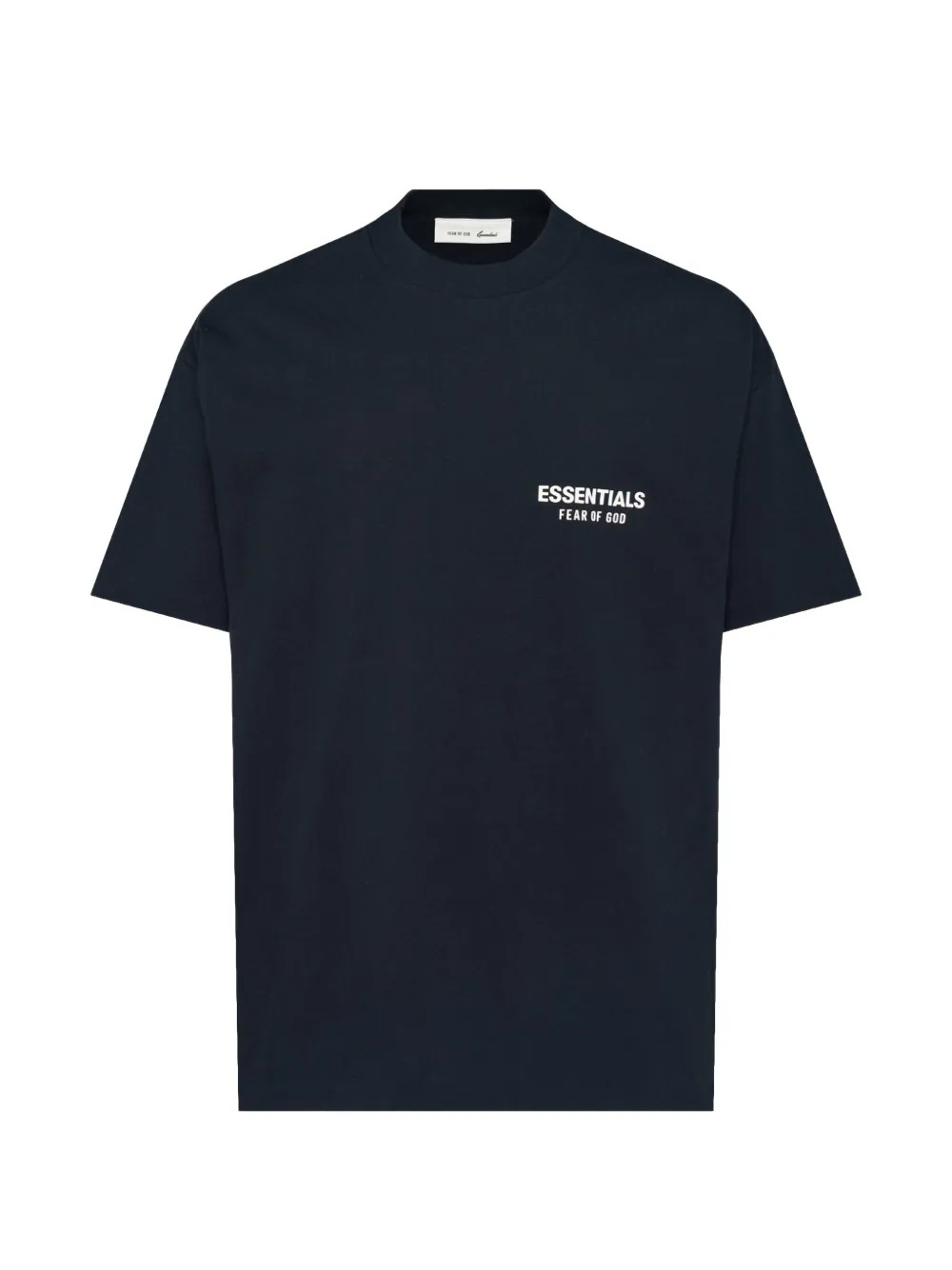FEAR OF GOD ESSENTIALS Classic logo-print cotton T-shirt - Nero
