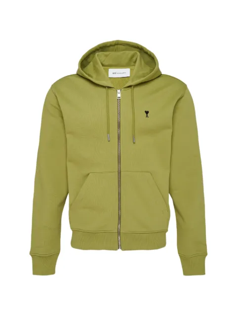 AMI Paris Ami De Coeur zip-fastening hoodie